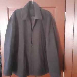 Men's Wool Black Jacket 2x